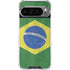 Brazil Flag Distressed Google Pixel 10 Pro XL Clear Case